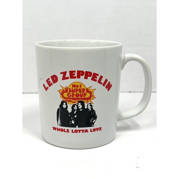 Led Zeppelin - Whole Lotta Love 12oz. Coffee Mug No. 1 Super Group - Picture 1 of 6